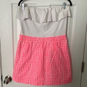 Lilly Pulitzer strapless dress